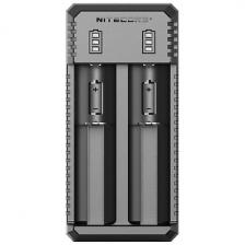 Зарядное устройство Nitecore UI2 18650/21700 на 2*АКБ Intellicharge V2 Совместим с Li-ion и IMR аккумуляторами с автоматическим определением
