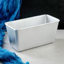 Форма для хлеба, 21.5x10.5x10.5 см, прямоугольная, литой алюминий