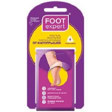Фут Эксперт пластырь мозольный гидрокол. от сухих мозолей 40х42мм №6