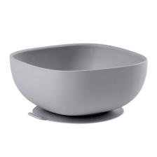 Beaba силиконовая чаша на присоске Grey