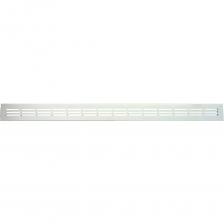 Вентиляционная решетка Шамрай размером 500x60мм – надежное и стильное решение для организации приточной и вытяжной вентиляции. Изготовлена из прочного металла толщиной 1,0 мм и окрашена порошковой краской под действием высоких температур, с круглой перфорацией. Решетка устойчива к ультрафиолету и высоким температурам. Установочный (видимый) размер: 500x60мм Посадочный (монтажный) размер: 465x35мм перфорация: овальная Цвет: Кремовый Применение: - В подоконники над радиаторами отопления - В столешницы для вентиляции батарей или мебельного цоколя - В двери, потолки и перегородки (переточная вентиляция) Идеальное решение для организации приточной и вытяжной вентиляции в жилых и коммерческих помещениях.