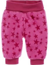 Тканевые брюки Schnizler Fleece Sterne, розовый