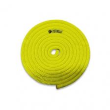 Гимнастическая скакалка PASTORELLI New Orleans FIG жёлтый флуоресцентный 300 см