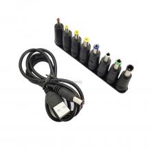 5,5x2,1 мм 5 В 9 В 12 В USB-кабель повышающий преобразователь повышающий шнур 8 шт. разъемы адаптер для Wi-Fi 12 В маршрутизатор модем вентилятор Powerbank