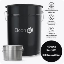 Elcon Полиуретановая краска для металла PU комплект (20 кг + 1,88 кг) черная RAL 9005 00-00750900 предназначена для промышленного применения с целью создания химически стойкого (щелочи, кислоты, соли, нефтепродукты, масла) защитно-декоративного покрытия для защиты наружной поверхности металлоконструкций (резервуары, мостовые конструкции, оборудование и т.д.), бетона, подвергающихся воздействию окружающей среды. Термостойкость покрытия: от -60 градусов Цельсия до +125 градусов Цельсия.