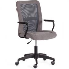 Компьютерное кресло игровое Tetchair STAFF (Флок,Ткань/Серый)