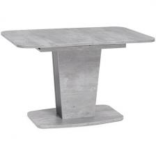 Стол с вставкой на тумбе Woodville Токио-28 метрополитан грей/антрацит 515104 (прямоугольная столешница)