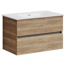 Тумба под раковину без столешницы Sancos Urban 79 см дуб галифакс натуральный