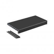 Подоконник Vitrage Дизайн антрацит матовый, 1600x350 мм, 01.06.129.1600.350