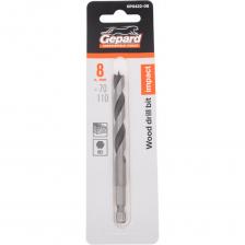 Сверло корона по дереву 8x70x110 мм Gepard GP0422-08 предназначено для сверления мягкой и твердой древесины. Специальная W-образная заточка исключает увод сверла из точки сверления. Шестигранный хвостовик предотвращает поворот в патроне. Изготовлено из углеродистой стали 45 путем проката с последующей шлифовкой (half-ground), закалено. Шлифованная поверхность тела и спирали обеспечивает высокую скорость сверления и равномерный выход стружки. Внимание, изображение товара может отличаться от реального! Верные параметры указаны в технических характеристиках товара.