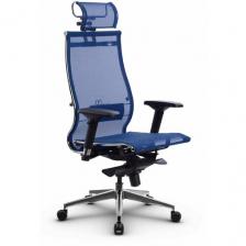 Компьютерное офисное крecло Metta Samurai S-3.051 Синее
