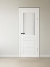 Дверь межкомнатная комплект «D-1/08», глухая, 2000x700 мм, цвет белая шагрень