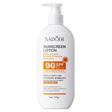 Лосьон для тела SADOER Лосьон SPF 90+ защита от UVA и UVB лучей с алоэ и витамином Е 220