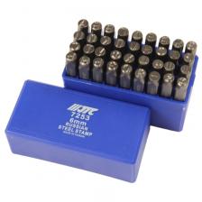 Клейма буквенные кириллица JTC JTC-7253, 6мм, HRC 60+-2°, DIN 1451