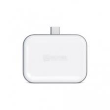 Аксессуары для гаджетов Беспроводное зарядное устройство Satechi USB-C Wireless Charging dock for airpods, 5Вт, Белый/Серый ST-TCWCDM
