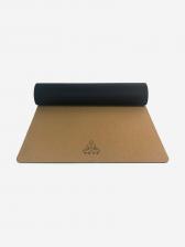 Коврик RamaYoga для йоги RY из пробки и каучука 2.5 бежевый, 23355, Бежевый