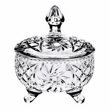 Конфетница Crystal Bohemia Pinwheel на ножке 15 см