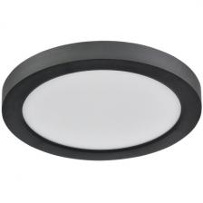 Потолочный светильник Sonex Nebula Black 7788/12L пластик/белый/черный LED 12Вт 3000/4000/6500К CCT/датчик движения