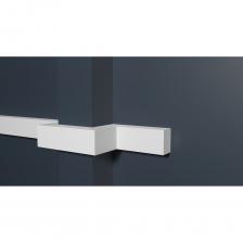 Ударопрочный влагостойкий стеновой молдинг под покраску Decor-Dizayn DD611