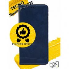 Чехол книжка для Tecno Spark GO 2023 / чехол на текно спарк гоу 2023 GQ.UTROBE синий