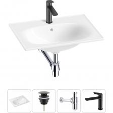 Комплексное предложение по специальной цене, включающее все необходимое для обустройства санузла / ванной комнаты, где каждый элемент усовершенствован для достижения абсолютной гигиены и надежности монтажа, максимального удобства использования. КЕРАМИЧЕСКАЯ РАКОВИНА Керамическое изделие обладает ровной поверхностью, от которой, ощущается приятное тепло и уют. Благодаря своему мерцающему блеску, раковина производит особенно благородное впечатление и подчеркивает высокое качество оснащения ванной комнаты. Вследствие обжига керамики при температуре 1250° С образуется плотная трехслойная фарфоровая структура, которая придает прочность и обеспечивает белизну как внутренней, так и внешней поверхности умывальника. Антибактериальное грязеотталкивающее покрытие керамики Lavinia Boho препятствует образованию налета и размножению патогенных бактерий. Для регулярной уборки раковины достаточно использования теплой воды и мягкой салфетки. Конструкция чаши умывальника и расположение смесителя позволяют максимально избежать брызг воды при использовании изделия. Сливное отверстие раковины и точно выверенный угол уклона, обеспечивают слив до 30 литров воды в минуту, что позволяет использовать умывальник без ограничений мощности потока и опасения перелива воды. ДОННЫЙ КЛАПАН CLICK-CLACK Донный клапан из высококачественной латуни отличается прочностью и долговечностью, устойчив к коррозии, процессам окисления и повреждениям. Внутренние стенки изделия имеют фирменное защитное покрытие Protect’IN, препятствующее скоплению грязи и оседанию водопроводных примесей и солей, что облегчает уход и снижает вероятность образования засоров. В быту наличие клапана не только сдержит проникновение неприятных запахов из канализации, но и превратит обычную раковину в многофункциональный атрибут: от своеобразной емкости для стирки вещей, мытья игрушек до уходовых ванночек. Заглушка клапана служит барьером от попадания мелких предметов в сливное отверстие раковины, а удобная разборная конструкция позволяет прочищать механизм от возможных загрязнений за считанные минуты. МЕТАЛЛИЧЕСКИЙ СИФОН Выполненный из латуни сифон Drainage System обладает высокой устойчивостью к перепадам температур и давления, не накапливает статическое электричество и не притягивает пыль. Сплав не содержит вредных для здоровья веществ и не окисляется со временем. Декоративное покрытие устойчиво к выцветанию и воздействию коррозии, а места наибольшего износа дополнительно защищены от истирания. Внутренние стенки с защитным покрытием Protect’IN не подвержены скоплению грязи, оседанию водопроводных примесей и солей, что сводит к минимуму образование засоров. Интуитивно понятный монтаж позволяет осуществить сборку и подключение сифона самостоятельно. Наличие регулировки длины патрубка способствует беспроблемной установке при нестандартном расположении коммуникаций и необходимости адаптировать конструкцию под тип и габариты умывальника. Высокая пропускная способность обеспечивает оптимальный отток воды и комфорт водных процедур. Функция гидрозатвора препятствует проникновению неприятных запахов из канализации. ЛАТУННЫЙ СМЕСИТЕЛЬ ДЛЯ РАКОВИНЫ Надежный смеситель ICON! for life от Wellsee – функциональное решение для умывальной зоны. Для включения или выключения воды достаточно легкого прикосновения к эргономичной ручке. Высокую точность управления напором и температурой воды обеспечивает испанский керамический картридж GLIDEmove. Регулируемый аэратор Neoperl с технологией AIRflow? позволяет скорректировать направление потока, уменьшает разбрызгивание и приглушает шум воды. Литой корпус из сантехнической латуни высокой плотности выдерживает перепады давления и отлично противостоит гидроударам. Покрытие смесителя устойчиво к выцветанию и воздействию коррозии, а места наибольшего износа защищены от истирания и известкового налета. Прочные гибкие шланги из каучука в металлической оплетке и качественная опрессовка INNOpex обеспечивают наивысшую надежность соединений и устойчивость к перепадам давления в системе, тем самым предотвращая возможные протечки. ГОТОВОЕ РЕШЕНИЕ ТУАЛЕТНОЙ КОМНАТЫ Дизайнерска