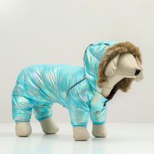 Комбинезон «Глянец», размер 8 (ДС 23, ОГ 30, ОГ 22), голубой