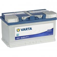 Автомобильный аккумулятор Varta Blue Dynamic F17 80 Ач обратная полярность LB4