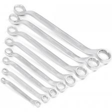 Набор двусторонних накидных ключей Набор накидных двусторонних ключей HORTZ 8 штук, 6-24 мм, сат.фин.HOR 102200