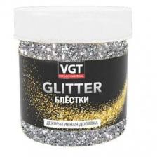 Декоративное покрытие VGT Pet Glitter серебро 1 шт. 0.05 кг 0.2 мм