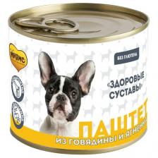 Корм для собак Мнямс Здоровые суставы, говядина, ягненок 24 шт. х 200 г