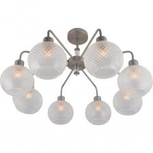 Люстра Gerhort классическая G11082/8SN CL представляет собой элегантное решение для освещения интерьера в классическом стиле. Изготовленная из металла с глянцевой сатиновой арматурой и прозрачными стеклянными плафонами, она придаст помещению изысканный вид. Люстра оснащена восемью лампами с цоколем E14, что обеспечивает мощность светильника до 320 Вт. Возможность использования как ламп накаливания, так и светодиодных ламп позволяет выбрать оптимальный вариант освещения. Диаметр люстры составляет 73 см, а высота — 45 см, что делает её подходящей для просторных помещений. Крепление на планке обеспечивает надежную установку, а защита от пыли и влаги IP20 гарантирует долговечность использования. Люстра не имеет LED-подсветки и регулировки яркости, что делает её идеальной для создания стабильного освещения.