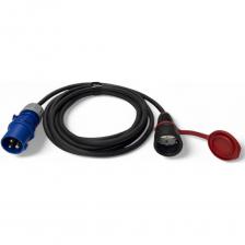 Силовой удлинитель с заземлением iTOK серии iCONNECT PRO в однофазном исполнении имеет на одном конце кабеля розетку стандарта Shuko, а на другом вилку стандарта CEE (1P+N+E) предназначен для подключения различных приборов, механизмов, генераторов, других специальных устройств требующих способ подключения через стандарт CEE и Shuko на напряжение до 250 В и мощностью до 3500 Вт. Также данный силовой удлинитель может быть использован в качестве переходника от стандарта CEE к стандарту Shuko. В состав изделия входит: Розетка с заземлением и защитной крышкой стандарта Shuko, и Вилка (1P+N+E) стандарта CEE, Морозостойкий кабель КГтп-ХЛ 3х2,5 мм ГОСТ 24334-2020 производства Калужского Кабельного Завода. Температура эксплуатации от -60 до +50 С.Высокая степень защиты iP54 и морозостойкий кабель позволяют использовать силовой удлинитель iTOK на улице при высоких минусовых температурах и в помещениях с влажной средой. Розетка (стандарт Shuko) с защитной крышкой выполнена в твердом резиновом исполнении, что обеспечивает высокую ударопрочность и возможность применения при минусовых температурах. Вилка (1P+N+E) стандарта CEE выполнены из материала Полиамид 6, стойкого к химическим соединениям, имеют высокую надежность и длительный срок эксплуатации, а также обеспечивает высокую огнестойкость, термостойкость (самозатухающий материал), ударопрочность и возможность применения при минусовых температурах. Длина кабеля 7 м.