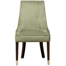 Обеденный стул Garda Decor ELEGANTE-2K-Colt1002 (Черный/Оливковый)