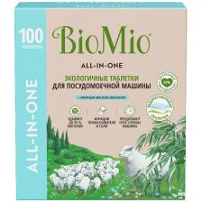 Таблетки BioMio BIO-TABS, MULTI эвкалипт, 16г/100шт.