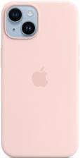 Чехол-накладка Apple iPhone 14 Silicone Case with MagSafe Розовый мел