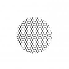 Denkirs (Денкирс) DK1500-BK Антибликовая решетка MR16, D50xH2mm, черная, алюминий