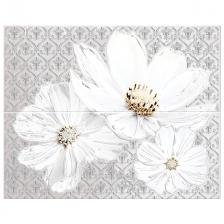панно настенное 40,2х50,5 Sfumato Floret серое