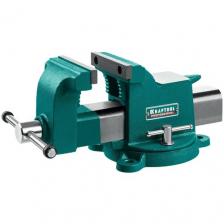 Стальные слесарные тиски KRAFTOOL STEEL, 100 мм