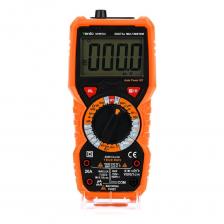 Мультиметр VERDO MH6104 – Надежный цифровой мультиметр с TrueRMS и NCV.Мультиметр VERDO MH6104 – это универсальный цифровой мультиметр, идеально подходящий для профессионалов и любителей. Оснащен функцией TrueRMS для точных измерений и большим ЖК-дисплеем на 6000 отсчетов с подсветкой. Встроенный фонарик и функция NCV (бесконтактное обнаружение переменного напряжения) обеспечивают удобство и безопасность при работе с электрическими системами.Ключевые преимущества:Точность и надежность: Базовая погрешность 0,5% и автоматический выбор диапазонов измерения.Многофункциональность: Измерение температуры до 250°C, режимы относительных измерений и удержания показаний (HOLD).Безопасность: Противоударный хольстер и индикатор разряженной батареи.Удобство использования: Встроенный фонарик и режим прозвонки цепи для быстрого тестирования.Комплектация: Включает термопару К-типа и защитный чехол для удобства хранения и транспортировки.Мультиметр VERDO MH6104 – это надежный инструмент для диагностики и ремонта, который сочетает в себе качество и удобство. Идеально подходит для использования в производстве, ремонте и обучении. Выбирайте VERDO MH6104 для точных и безопасных измерений.