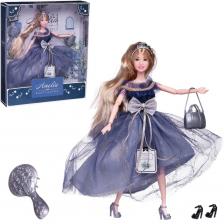 Кукла ABtoys в платье с ассиметричной юбкой (PT-01623)