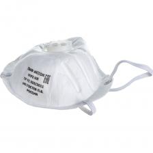 Фильтрующая формованная полумаска Без бренда с клапаном выдоха, FFP2 NR 892597