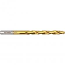 Сверло по металлу 6.0*93(57)мм Hilberg Cobalt 5% TOP, CO060 Назначение: сталь, чугун, металл, бронза. Особенности: высококачественное спиральное сверло изготовлено из быстрорежущей стали HSS с 5% кобальта по стандарту DIN338. Обладает усиленным сердечником, центрирующим остриём, трехгранным хвостовиком и покрытием из нитрид титана. Предназначено для высверливания глухих и сквозных отверстий в высоколегированной стали, нержавеющей стали, чугуне, металле и бронзе. Подходит для использования с дрелью, шуруповертом и сверлильным станком.