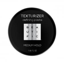 Texturizer Паста средней фиксации для укладки мужских волос, 55 мл, BEAUTIFIC