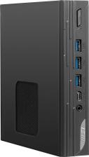 MSI Неттоп Pro DP10 13M-283RU i5 1340P (1.9) 16Gb SSD512Gb Iris Xe Windows 11 Pro 2.5xGbitEth WiFi BT 120W черный () [9S6-B0A611-283]