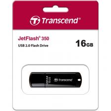 USB Flash накопитель 16Gb Transcend JetFlash 350 Black (TS16GJF350)
