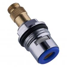 A52-27 кран-букса с керамическими пластинами для использования в качестве дивертора ? штока 9,8 мм L=48,5 мм 40 шлицев угол поворота 90° латунь для душевой стойки A2491 индивидуальная упаковка: целлофановый пакет с подвесом Смеситель для умывальника FASHUN предназначен для подачи и смешения холодной и горячей воды, поступающей из централизованных или местных систем холодного и горячего водоснабжения. Не предназначен для смешивания других иных жидкостей. Продукция торговой марки FASHUN соответствует общеевропейским стандартам (CE), американским стандартам (UL), международным стандартам качества (ISO). Продукция, товарный знак, упаковка, маркировка защищены патентным правом, имеют сертификаты качества.