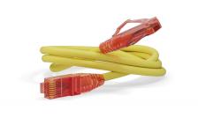 Hyperline Патч-корд U/UTP, Cat.5e, LSZH, 0.5 м, желтый [PC-LPM-UTP-RJ45-RJ45-C5e-0.5M-LSZH-YL]