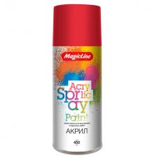 краска аэрозольная MAGIC LINE акриловая 265г красная насыщенная #150, арт.ML150