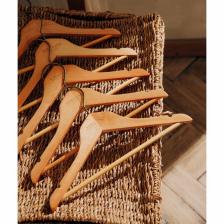 Плечики - вешалки для одежды SL Home, 5 шт., детские, дерево лотос, 33x21 см