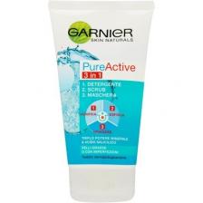 Скраб для лица Skinactive 3в1 150мл, Garnier